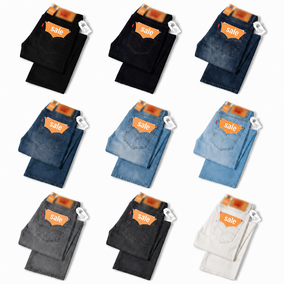 Flex Stretch Slim Straight Jeans - Last Day Promotion🔥