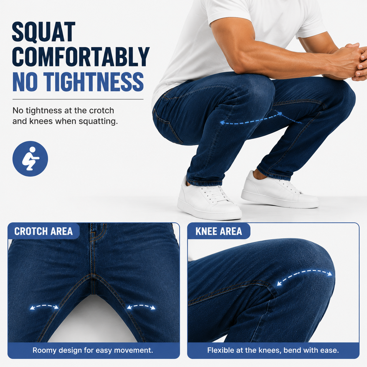 Flex Stretch Slim Straight Jeans - Last Day Promotion🔥