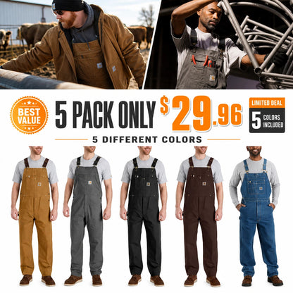 2026 Final Blowout Sale 🔥CHT Firm Duck Bib Overall