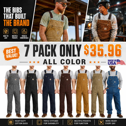 2026 Final Blowout Sale 🔥CHT Firm Duck Bib Overall