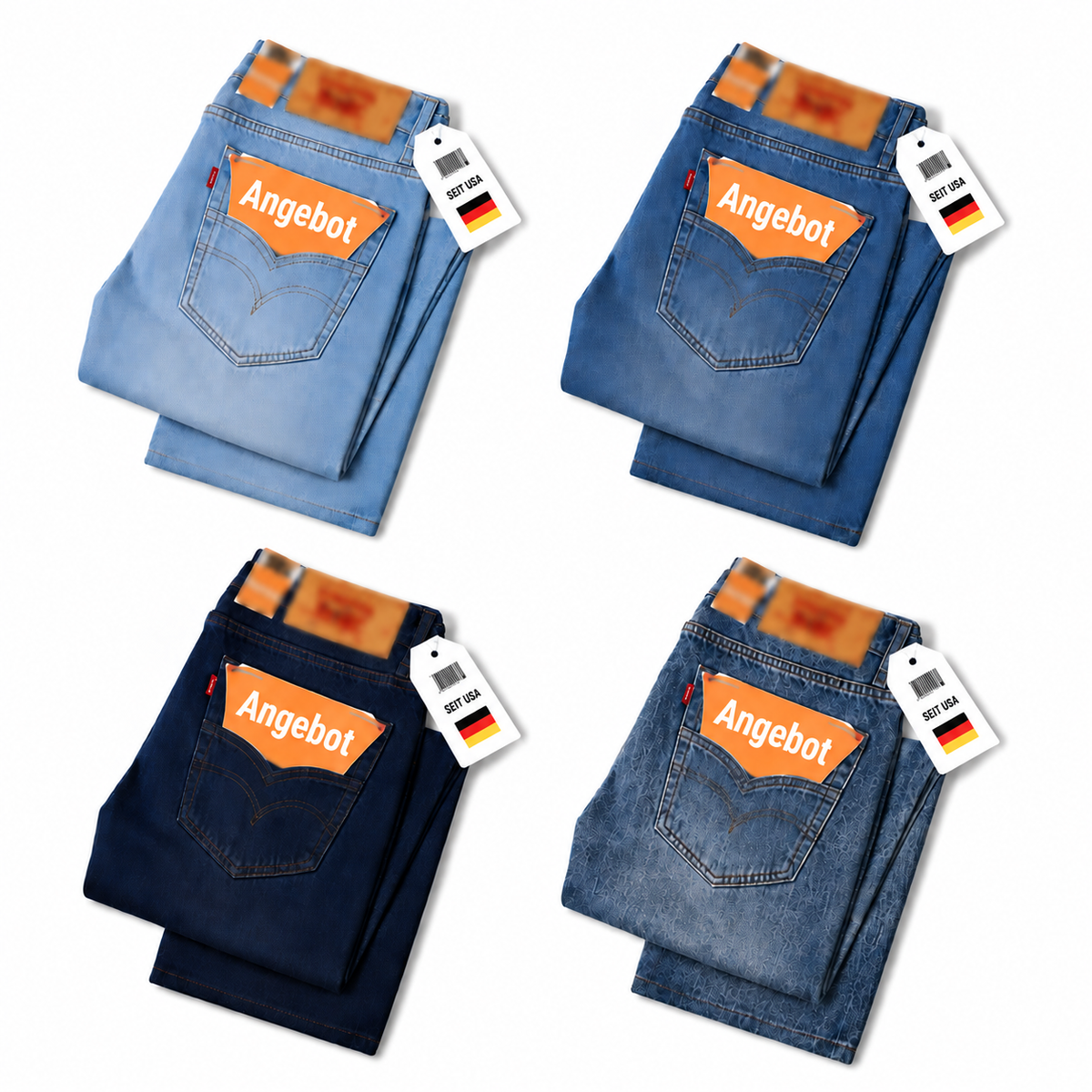 Flex Stretch Slim Straight Jeans – Letzter Tag der Aktion 🔥