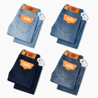 Flex Stretch Slim Straight Jeans - Last Day Promotion🔥